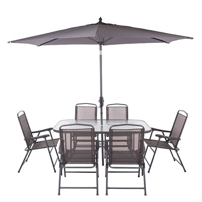 Komplet mebli ogrodowych Bordeaux, antracyt PATIO