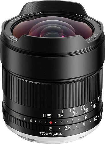 TTArtisan 7.5mm f/2.0 Sony APS-C
