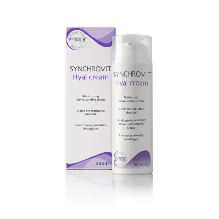 Synchroline Synchrovit Hyal Odbudowujący krem do twarzy przeciwzmarszczkowy, 50 ml