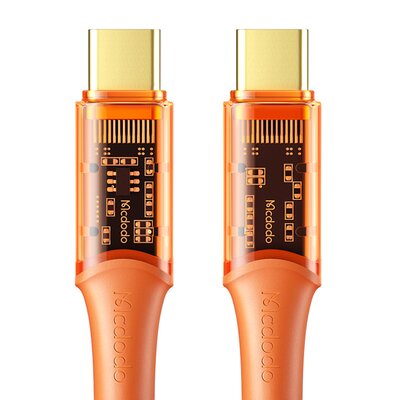 Kabel USB Typ-C - USB Typ-C MCDODO CA-2113 100W 1.8 m Pomarańczowy