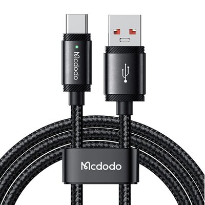 Kabel USB-A do USB-C Mcdodo CA-4730, 120W, 1,5m (czarny)