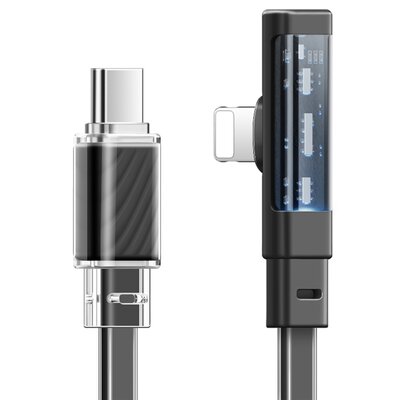 Kaabel USB Typ-C - Lightning MCDODO CA-3440 LED 1.2 m Czarny