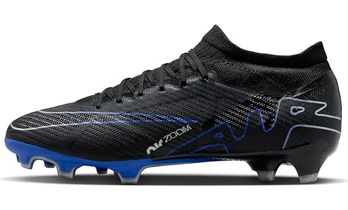 NIKE Męskie buty piłkarskie Vapor, Czarny chrom Hyper Royal, 43 EU