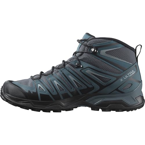 Salomon Męskie buty trekkingowe, niebieskie, rozmiar 42 2/3 EU, niebieski, 42 2/3 EU