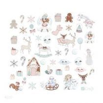 Kształty papierowe 45 szt.