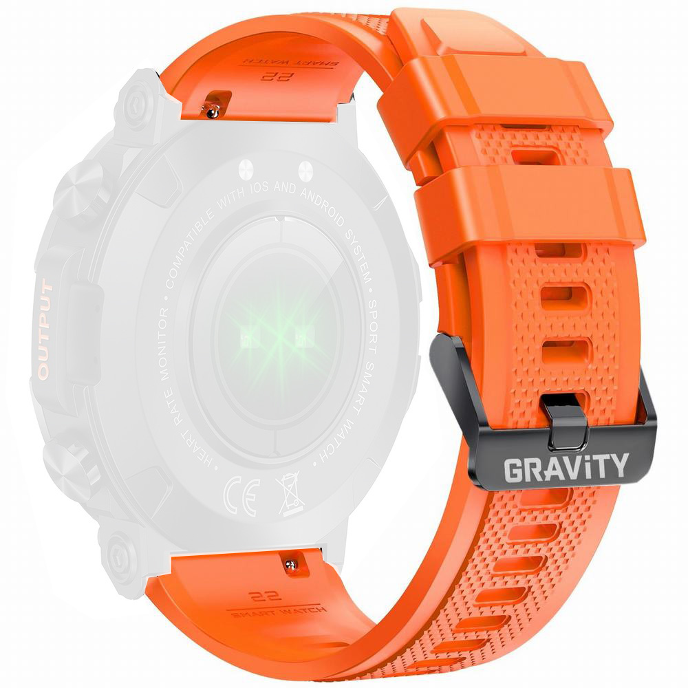 Pasek do modelu GRAVITY GT6, GT7; Rubicon RNCE93, RNCE95 pomarańczowy - 22 mm