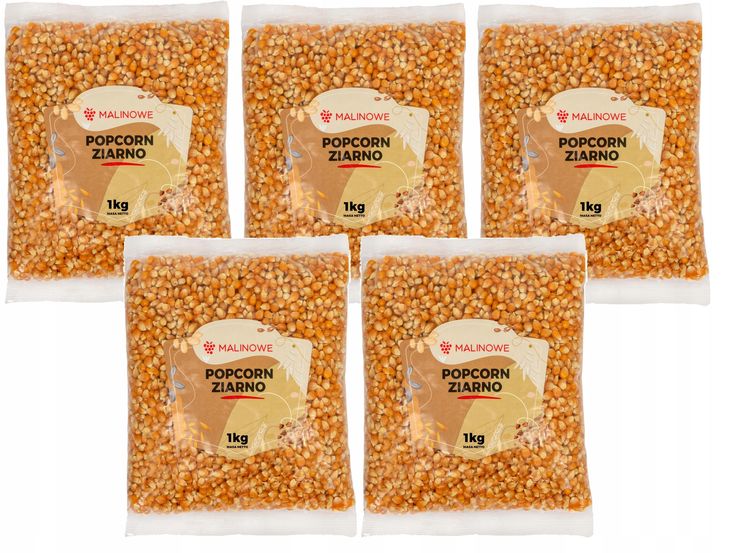 Popcorn Kukurydza Do Prażenia 5kg