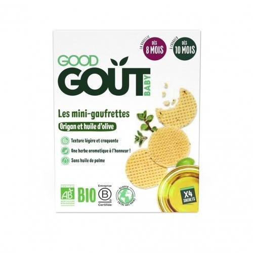 Good Gout BIO Wafle z oregano i oliwą z oliwek 24g
