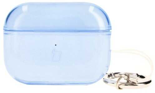 Bizon Etui Case Headphone Clear do Airpods Pro 2, przezroczysto-niebieskie