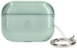 Bizon Etui Case Headphone Clear do Airpods Pro 2, przezroczysto-zielone