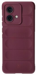Bizon Etui Case Tur do Motorola Edge 40 Neo, ciemnofioletowe