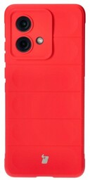 Bizon Etui Case Tur do Motorola Edge 40 Neo, czerwone