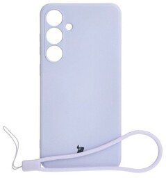 Bizon Etui Case Silicone Sq do Galaxy S24 Plus, jasnofioletowe
