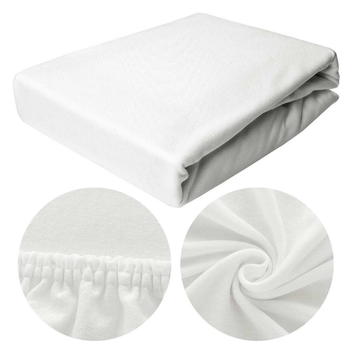 Prześcieradło 200x220 Jersey z Gumką Janet 01