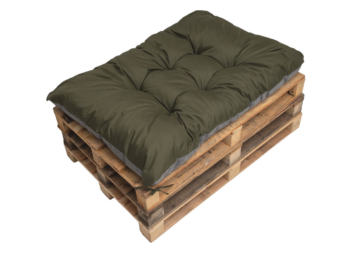 Poduszka na paletę 120x60, poduszka na meble ogrodowe z palet, Poduszka na paletę zielona, poduszka do ogrodu, poduszka zewnętrzna/ Setgarden