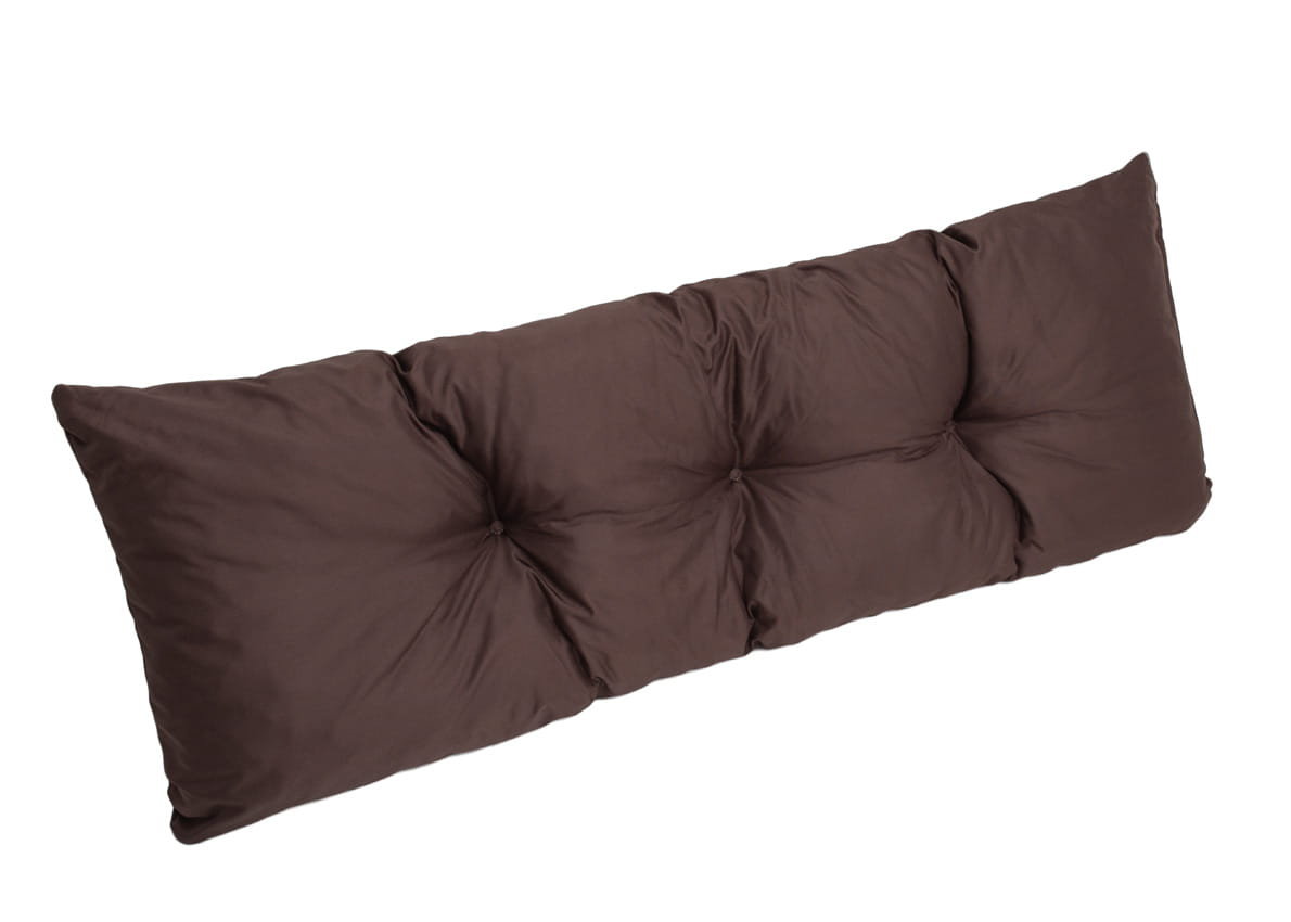 Poduszka ogrodowa 120x40, poduszka na meble z palet, brązowa, poduszka na meble ogrodowe z palet, poduszka wodoodporna/ Setgarden