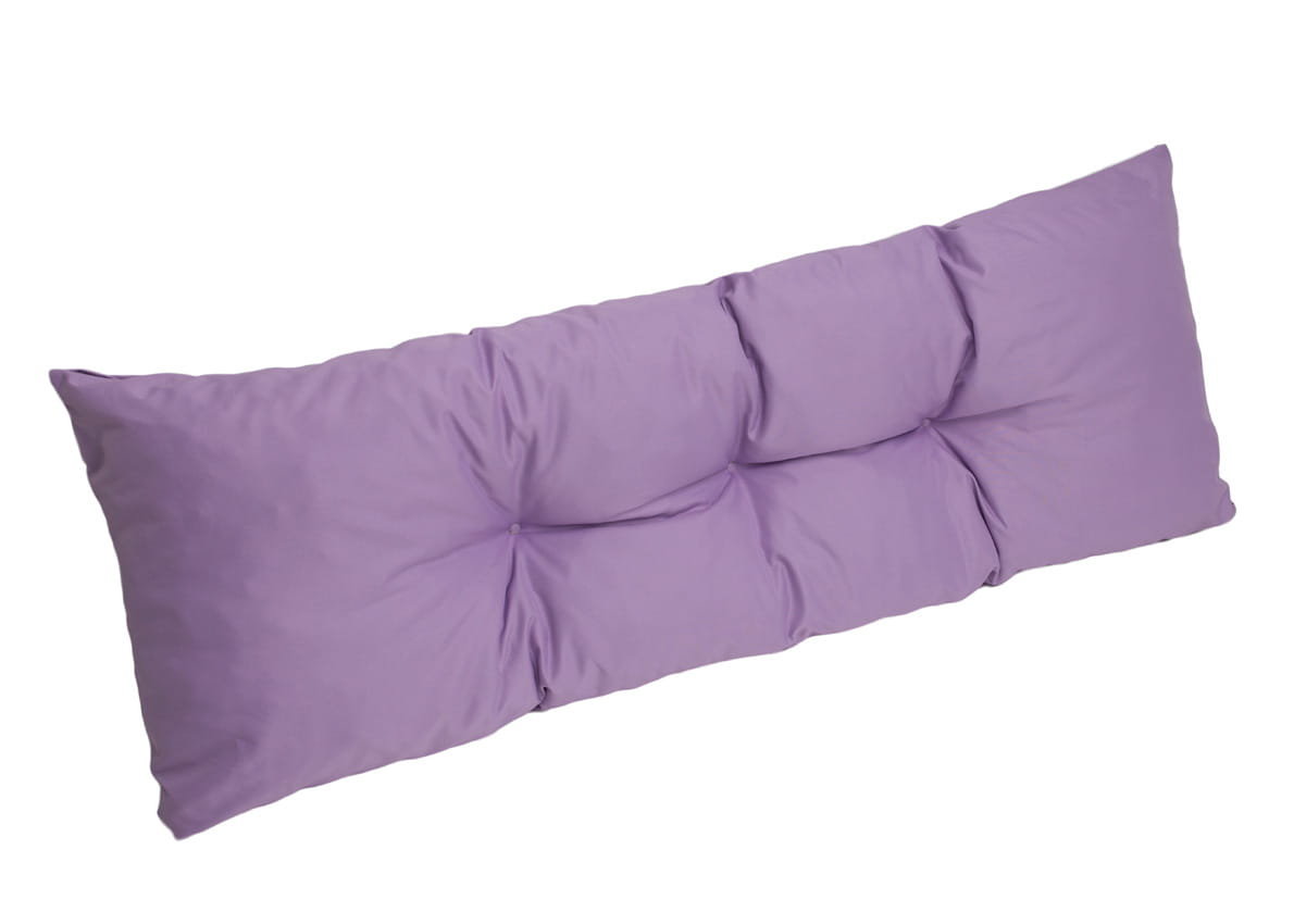 Poduszka ogrodowa 120x40, poduszka na meble z palet, lila, poduszka na meble ogrodowe z palet, poduszka wodoodporna/ Setgarden
