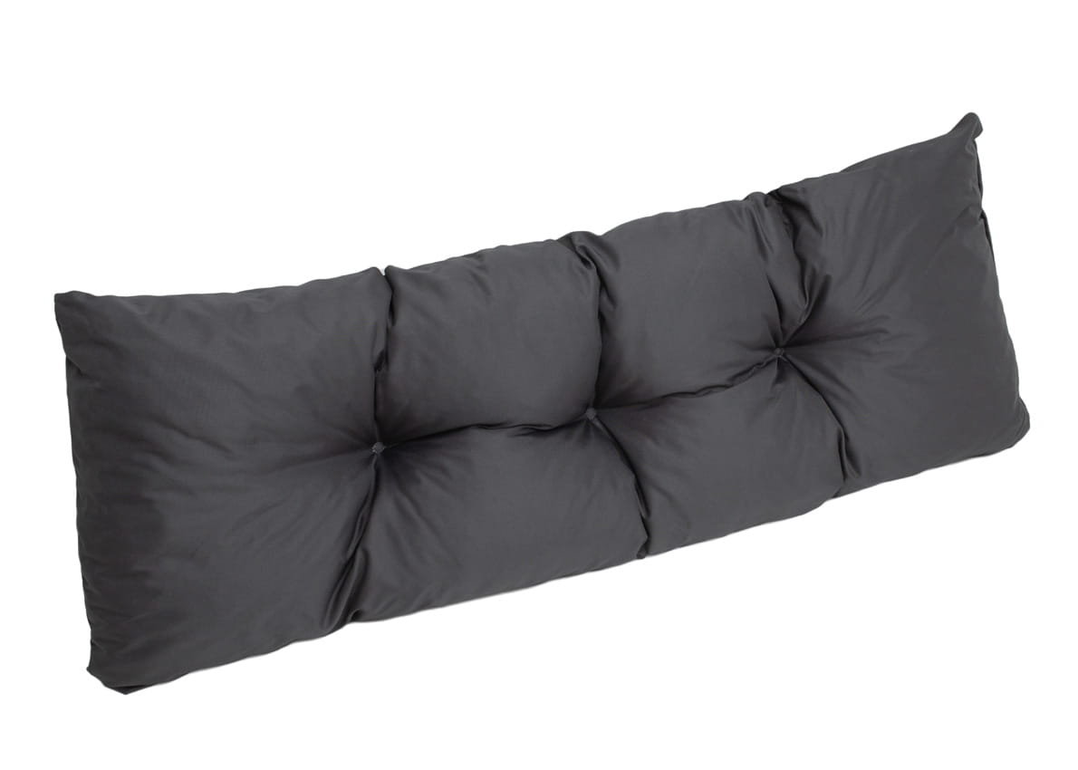 Poduszka ogrodowa 120x40, poduszka na meble z palet, antracyt, poduszka na meble ogrodowe z palet, poduszka wodoodporna/ Setgarden