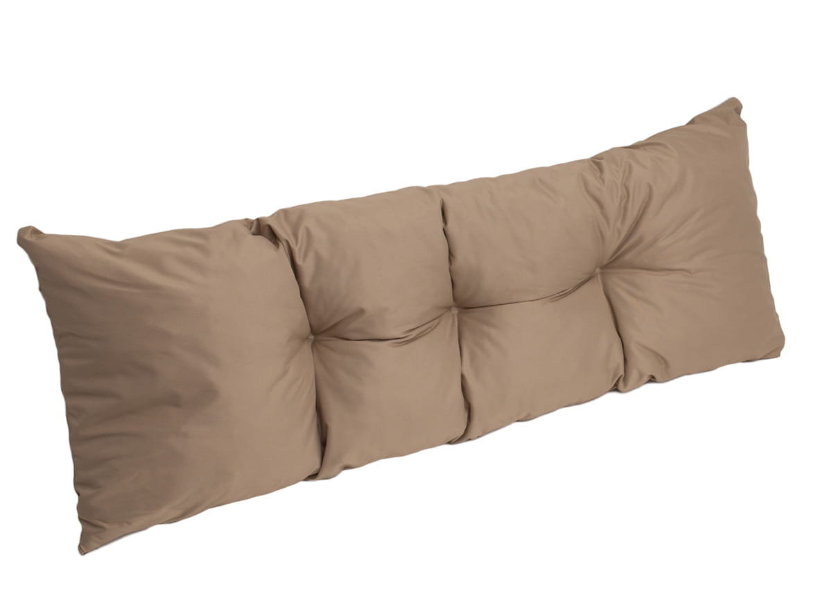 Poduszka ogrodowa 120x40, poduszka na meble z palet, beżowa, poduszka na meble ogrodowe z palet, poduszka wodoodporna/ Setgarden