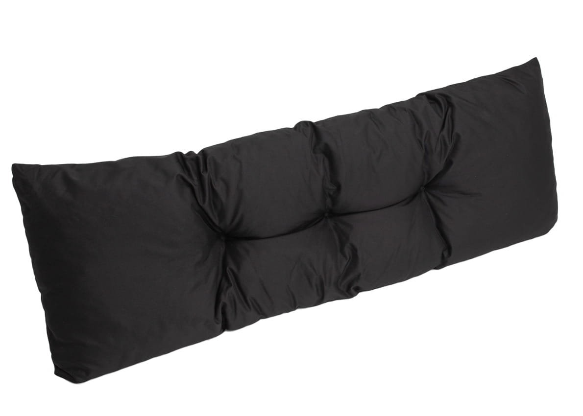 Poduszka ogrodowa 120x40, poduszka na meble z palet, czarna, poduszka na meble ogrodowe z palet, poduszka wodoodporna/ Setgarden