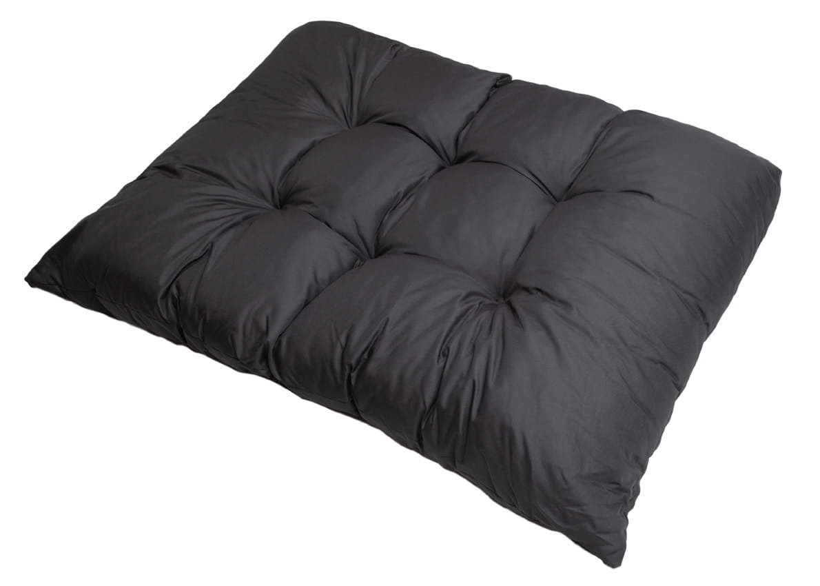 Poduszka na meble ogrodowe z palet 120x80, antracytowa poduszka ogrodowa, poduszka zewnętrzna, poduszka ogrodowa/ Setgarden