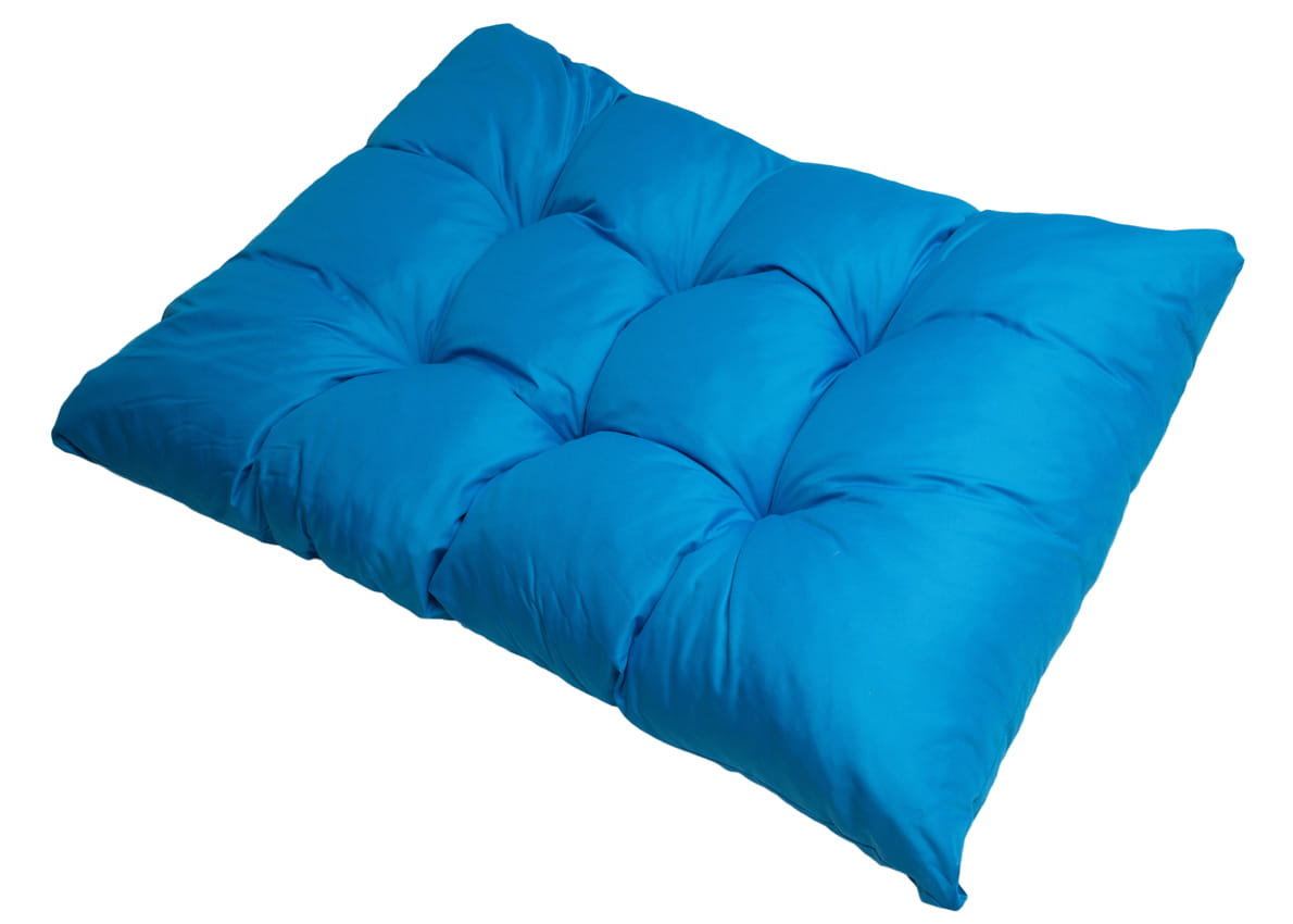 Poduszka ogrodowa 120x60, niebieska, poduszka na meble z palet, poduszka na meble ogrodowe z palet, poduszka wodoodporna/ Setgarden