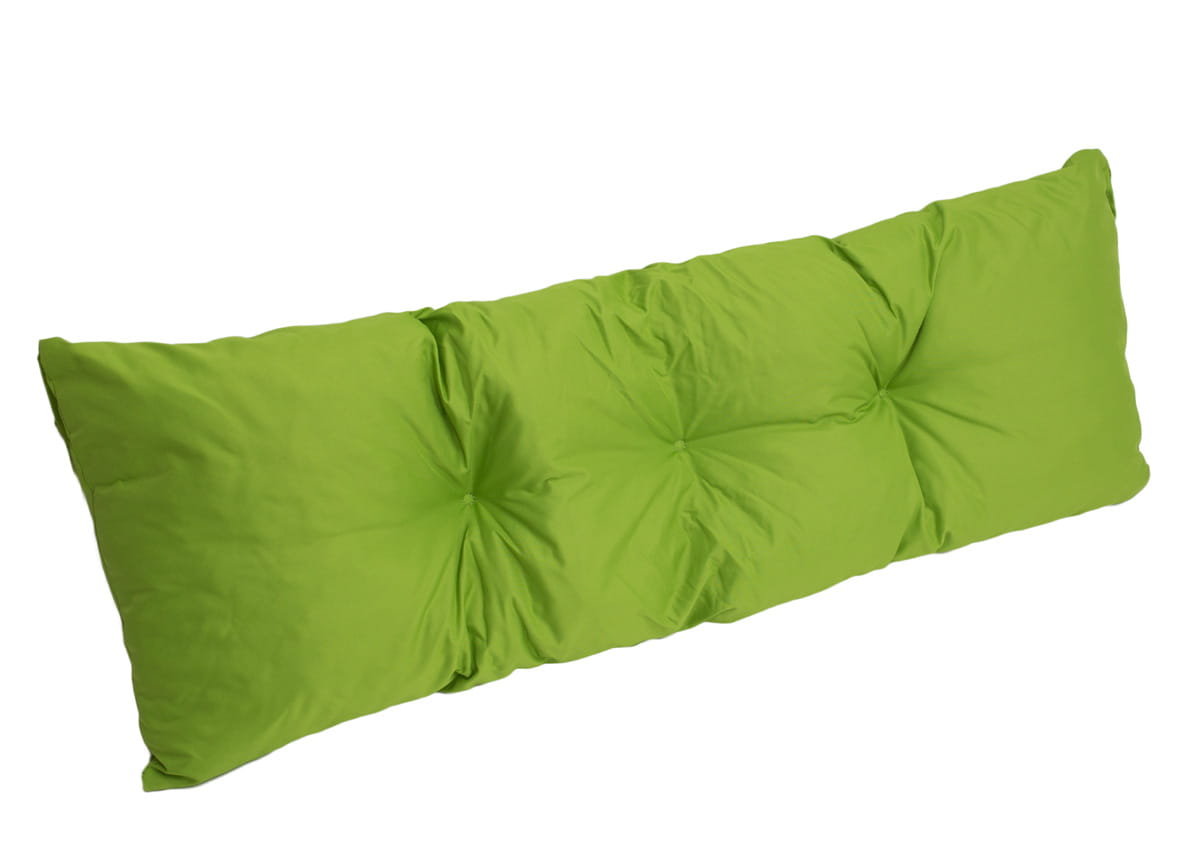 Poduszka ogrodowa 120x40, poduszka na meble z palet, limonka, poduszka na meble ogrodowe z palet, poduszka wodoodporna/ Setgarden