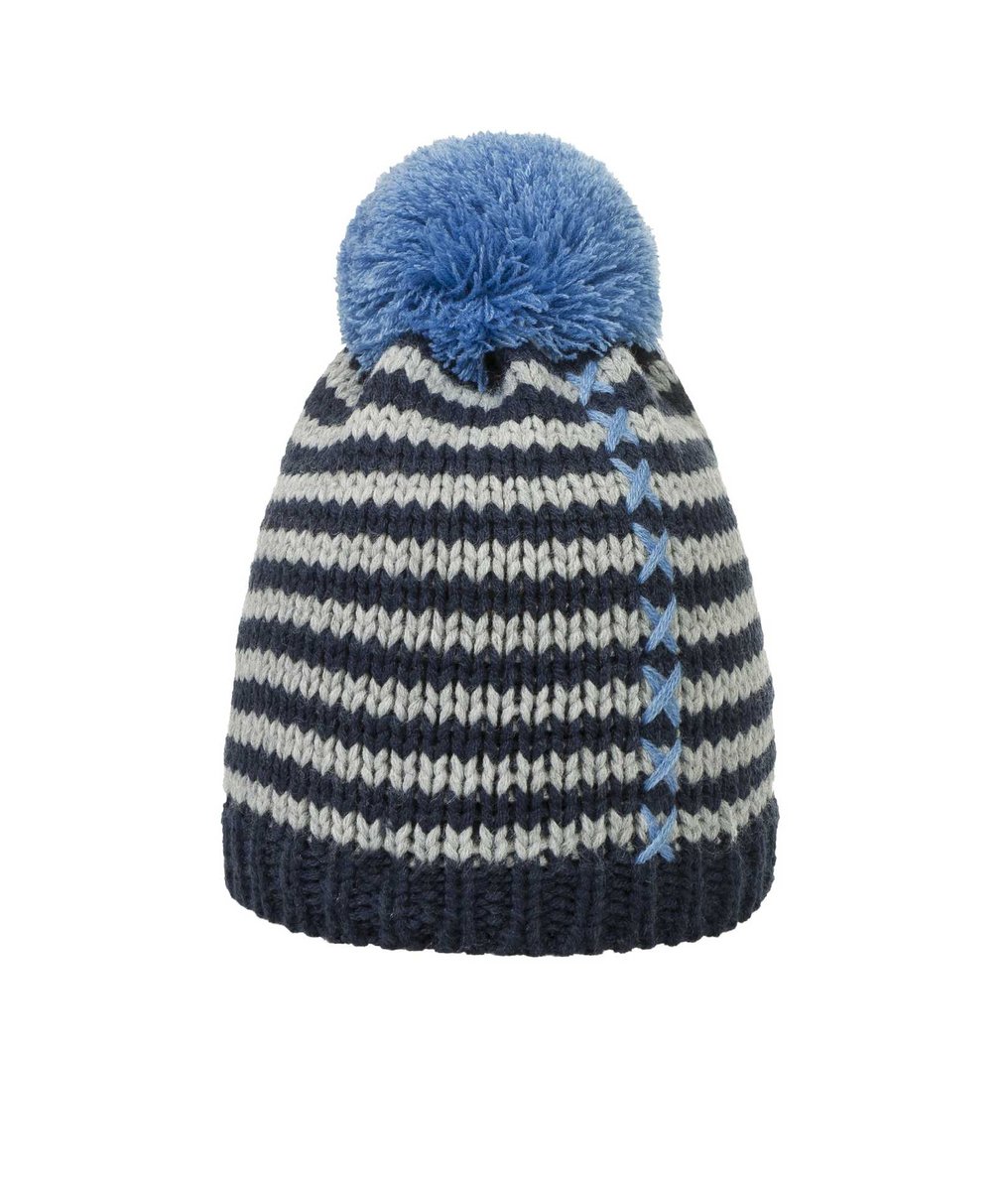 Czapka chłopięca, szaro-niebieska, Döll