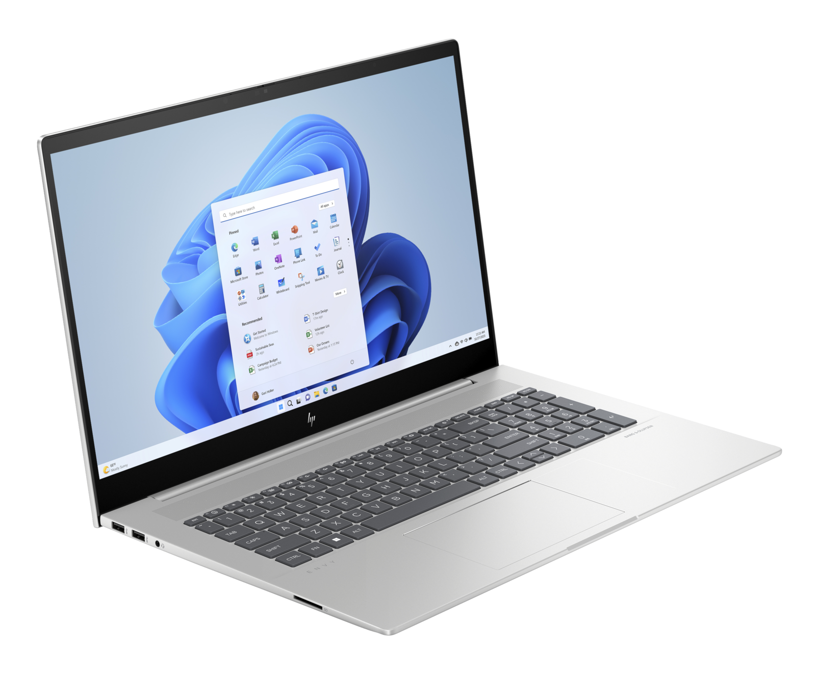 HP Envy 17-cw0097nr / 7Y9Q9UA / Intel i7-13 / 32GB / SSD 1TB / Intel Xe / 4K / Win 11 / Srebrny