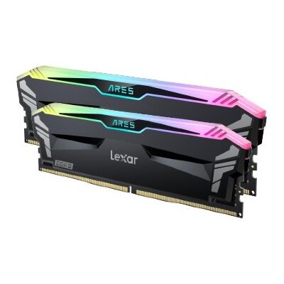 lexar Pamięć DDR5 ARES RGB Gaming  32GB(2*16GB)/7200 Czarna