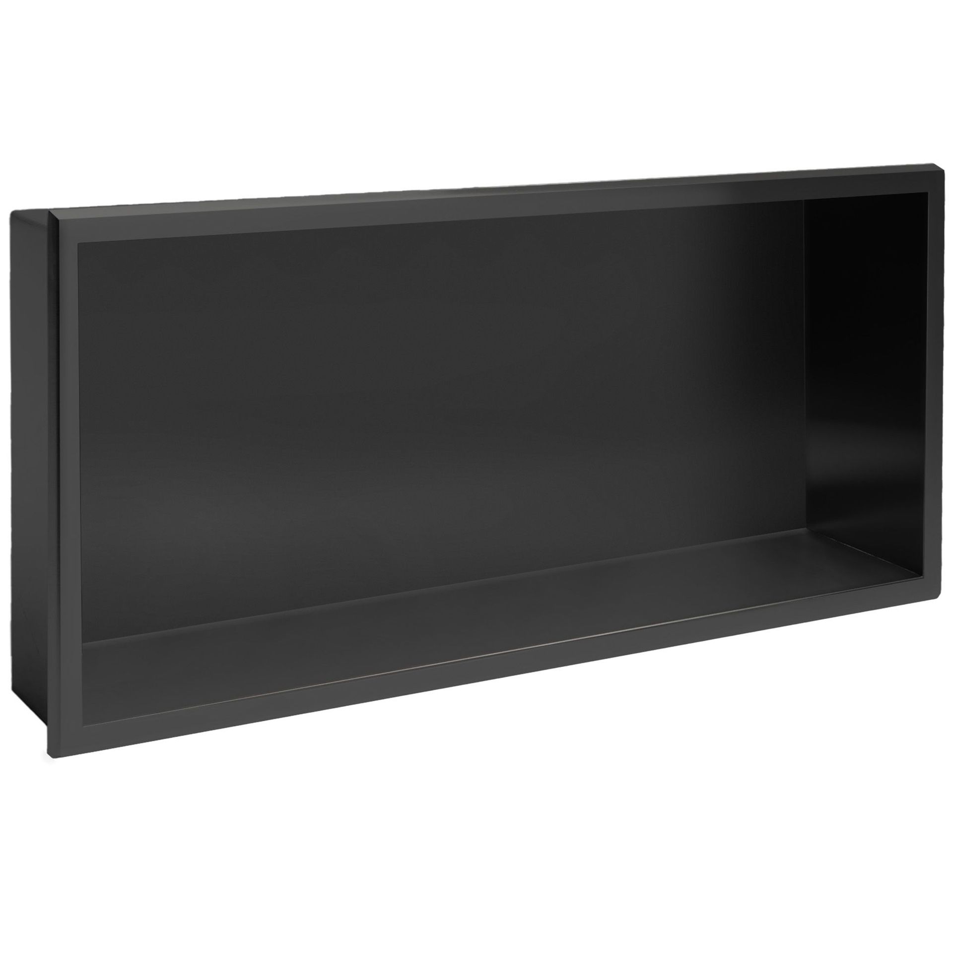Rea PÓŁKA WNĘKOWA ŁAZIENKOWA 30x60 czarny mat