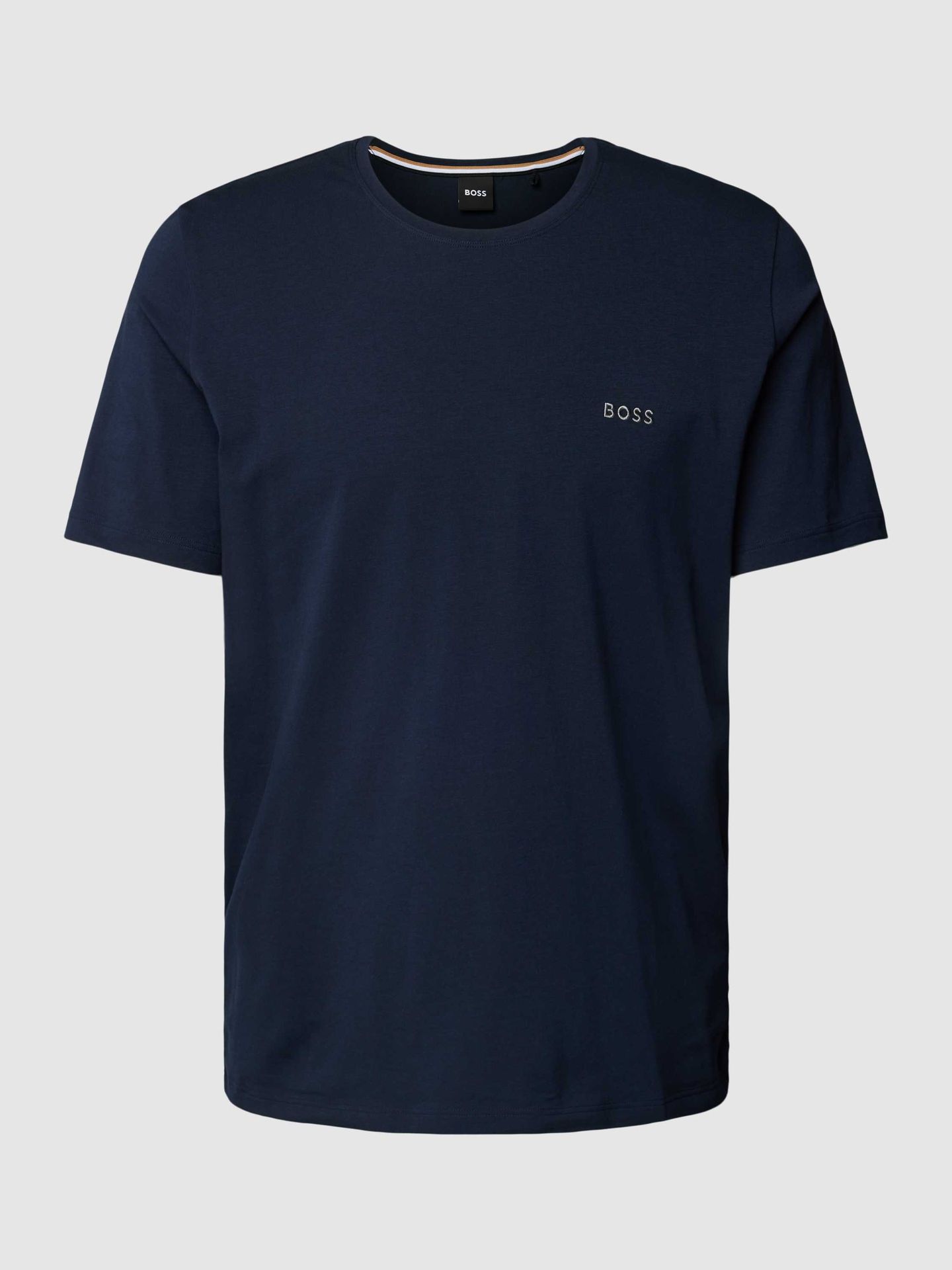 T-shirt z wyhaftowanym logo