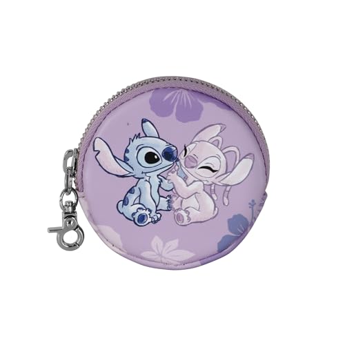 Lilo und Stitch & Angel-Cookie portmonetka na ciasteczka, różowa, Rosa, Einheitsgröße, Cookie portfel Stitch & Angel