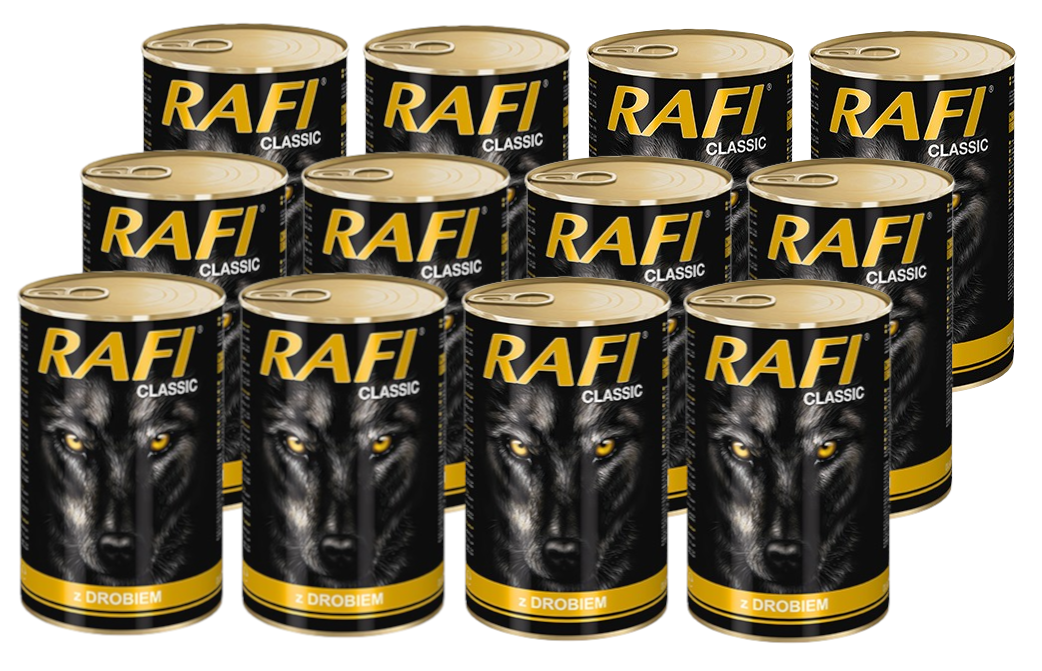 Rafi Classic z Drobiem w Sosie 12x1240g