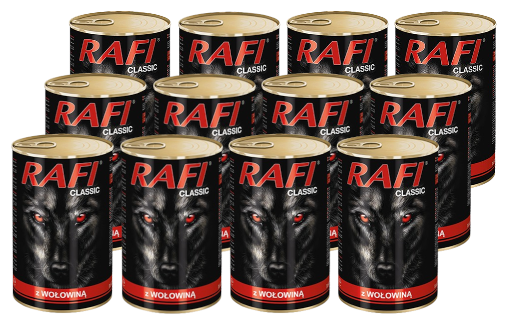 Rafi Classic Wołowina w Sosie 12x1240g