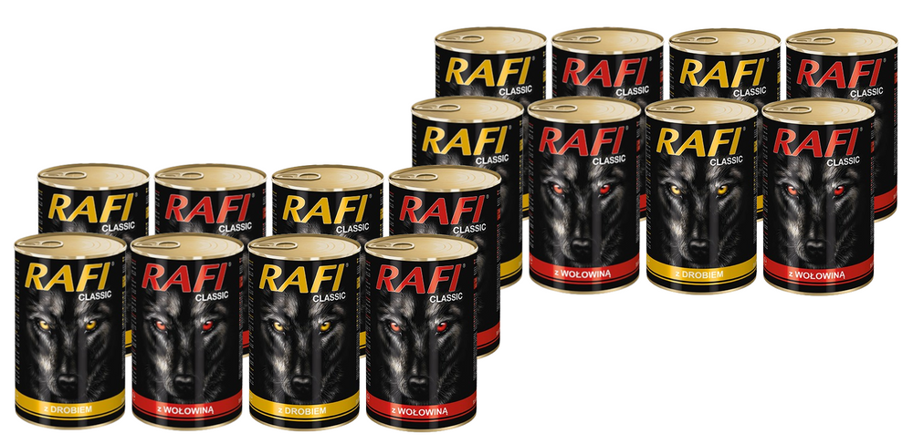 Rafi Classic MIX SMAKÓW w Sosie 20x1240g