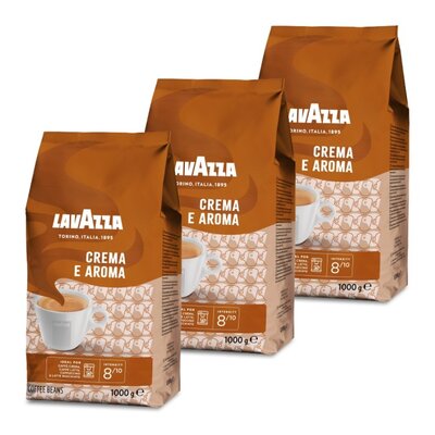 Kawa ziarnista LAVAZZA Crema e Aroma 3 x 1 kg | Bezpłatny transport