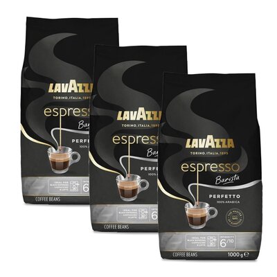 Kawa ziarnista LAVAZZA Barista Perfetto 3 x 1 kg | Bezpłatny transport