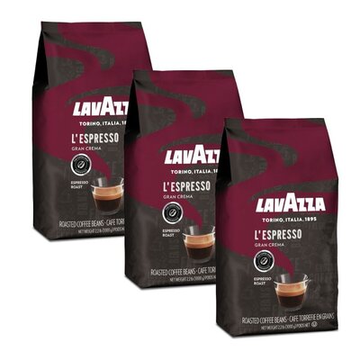 Kawa ziarnista LAVAZZA Caffe Espresso Barista Gran Crema 3 x 1 kg