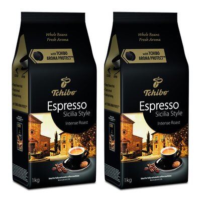 Kawa ziarnista TCHIBO Espresso Sicilia Style 2 x 1 kg | Bezpłatny transport