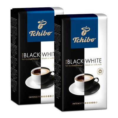Kawa ziarnista TCHIBO Black and White 2 x 1 kg | Bezpłatny transport