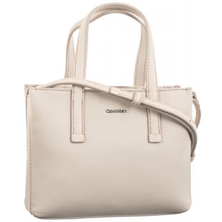 Torebka CK Must Mini Tote Pu/Nubuck DK Ecru K60K611873 PC4 (CK452-a) Calvin Klein