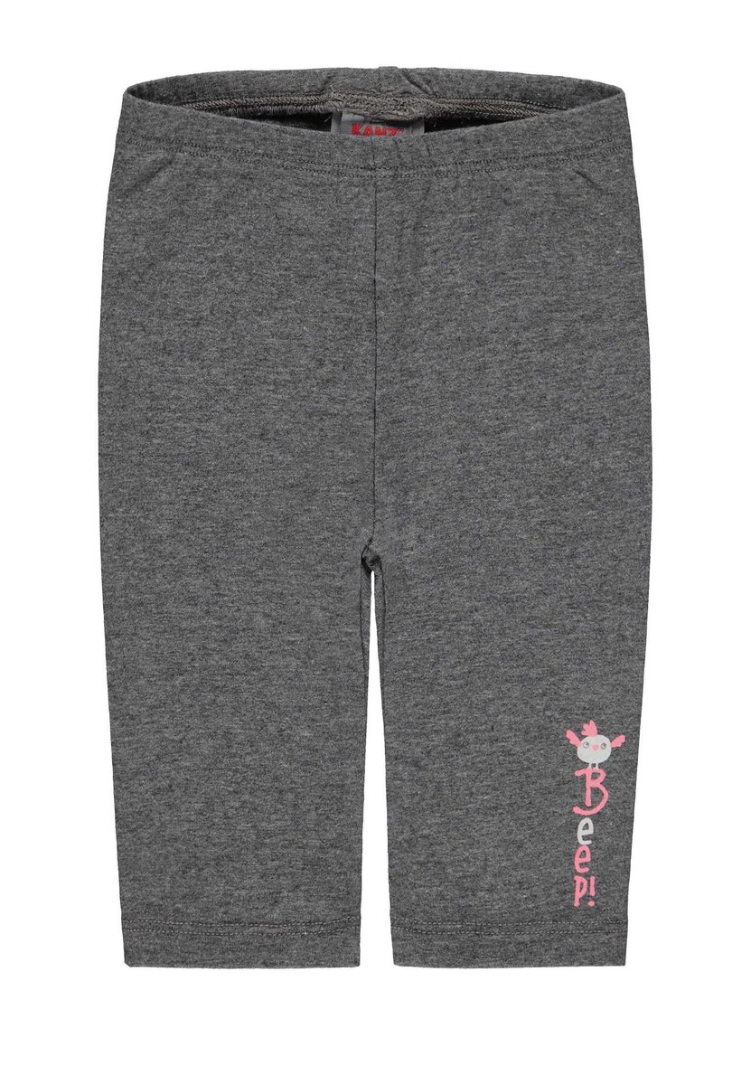 Legginsy dziewczęce, ciemnoszare, Kanz