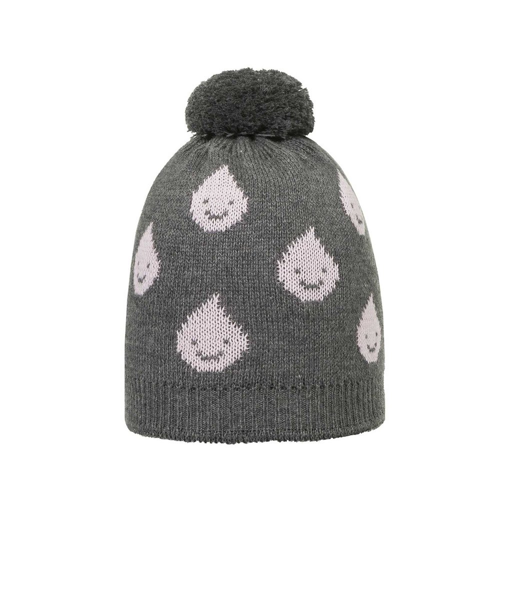 Czapka dziewczęca, szara, Döll