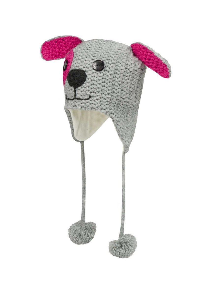 Czapka dziewczęca, szara, Döll