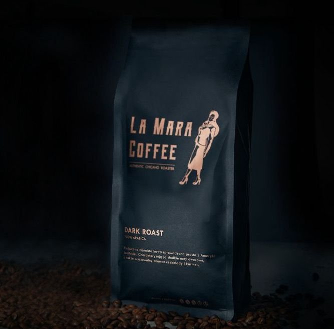 KAWA ZIARNISTA GWATEMALA ŚWIEŻO PALONA AN-KOS LA MARA 1kg 100% ARABICA