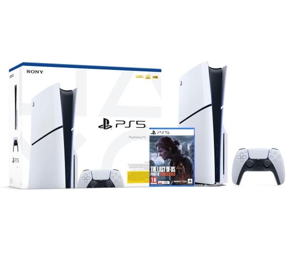 Sony PlayStation 5 Slim D Chassis PS5 1TB z napędem + The Last of Us Part II Remastered