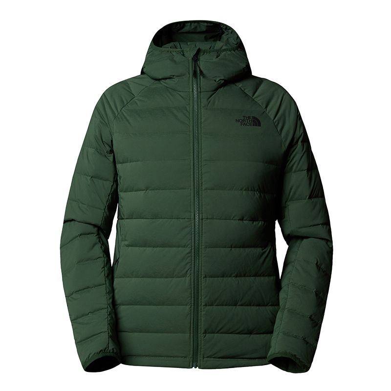 Kurtka The North Face Belleview Stretch Hooded Down Jacket 0A7UJEI0P1 - zielona