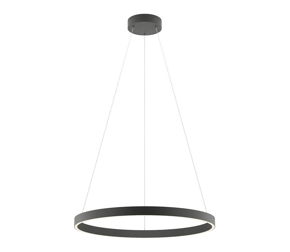 Redo 01-2867 - LED Żyrandol ściemnialny na lince FEBE LED/37W/230V czarny