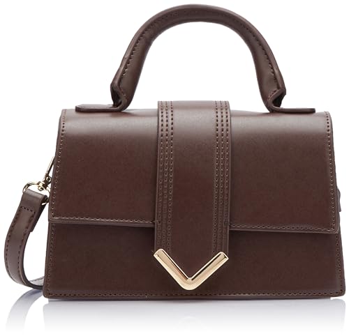 NALLY Damska mała torebka, brązowa, brązowy